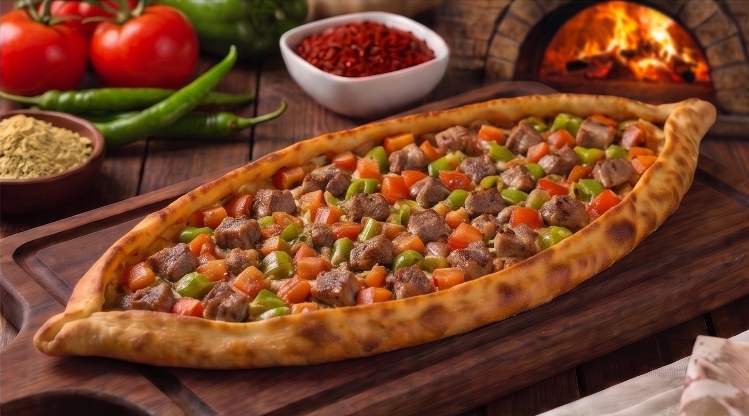 Kuşbaşılı Pide